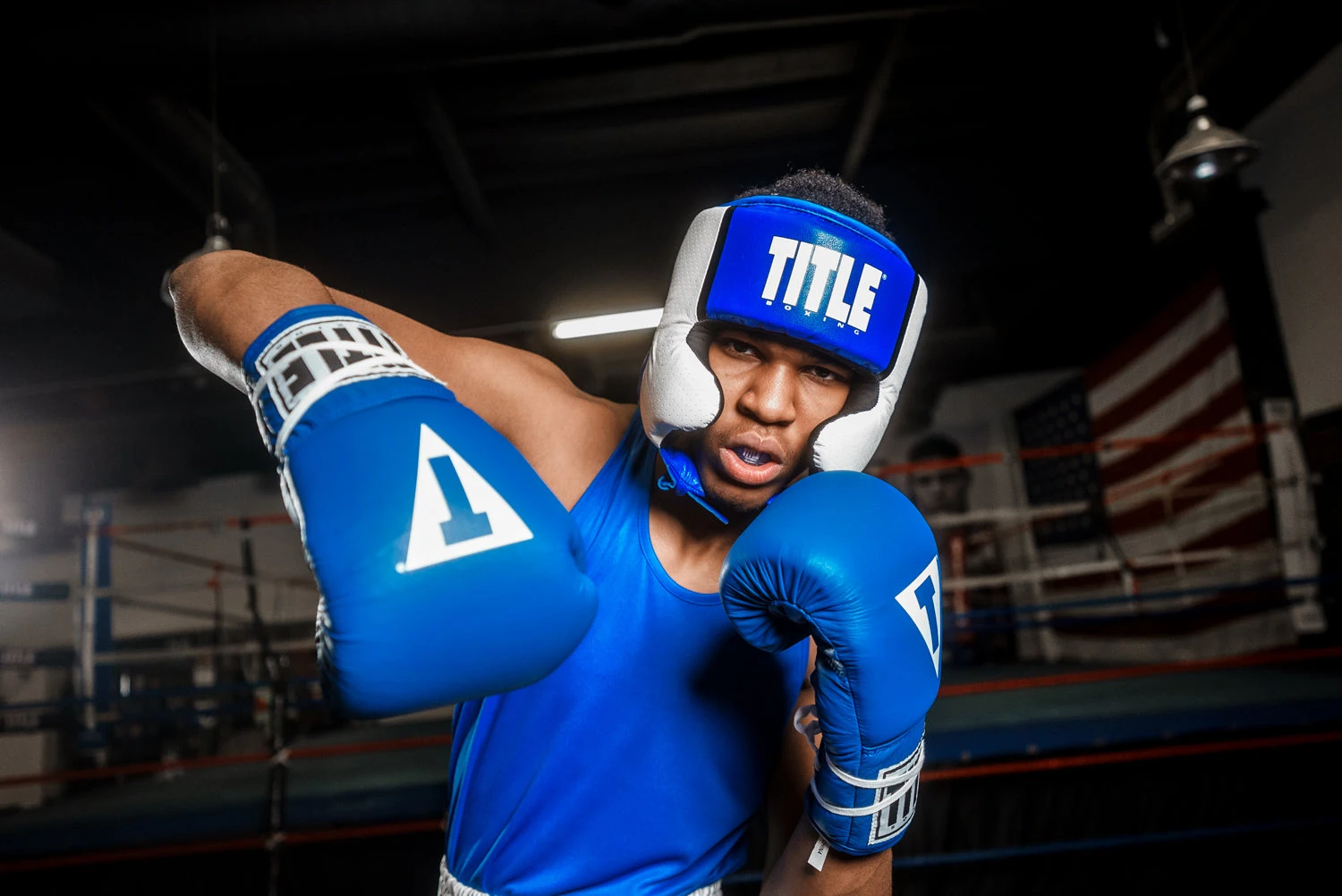 TITLE Boxing Aerovent Elite USA Boxing Competition Headgear – With Cheeks 19 TITLE Boxing Aerovent Elite USA Boxing Competition Headgear – With Cheeks - Image 18
