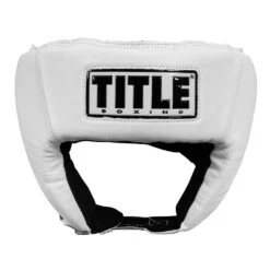 TITLE Boxing USA Boxing Competition Headgear - Open Face -Cheap Boxing Gear Store ACHX1 WH 2 2