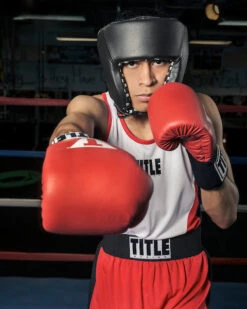 TITLE Boxing USA Boxing Competition Headgear - Open Face -Cheap Boxing Gear Store ACHX1BBK 1 669e94b8 fc75 465a a58f e84c8e7d1e4d