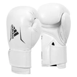 Adidas Speed 175 Leather Training Gloves 22 Adidas Speed 175 Leather Training Gloves -Cheap Boxing Gear Store ADISBG175 WH BK 002