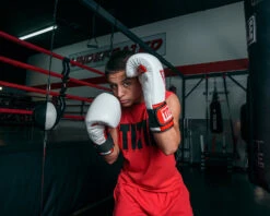 TITLE Boxing All Heart Bag Gloves 2.0 -Cheap Boxing Gear Store AHABG2WHRD 1