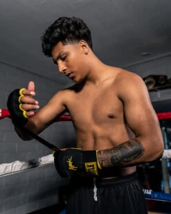 TITLE Boxing Attack Nitro Speed Wraps 2.0 -Cheap Boxing Gear Store ASPWR2BKYE1