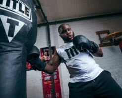 TITLE Black Blitz Weighted Bag Gloves -Cheap Boxing Gear Store BKWBGBK 1