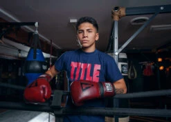 TITLE Boxing Blood Red Leather Training Gloves 18 TITLE Boxing Blood Red Leather Training Gloves -Cheap Boxing Gear Store BRTGRD 2