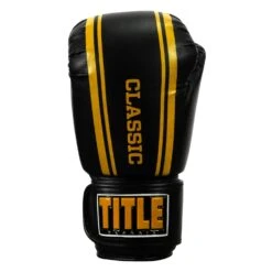 TITLE Classic Speed Boxing Gloves -Cheap Boxing Gear Store CABG12 BK GD 3