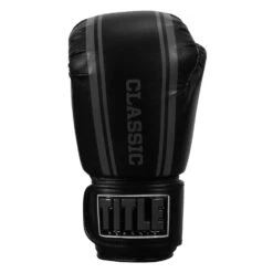 TITLE Classic Speed Boxing Gloves -Cheap Boxing Gear Store CABG12 BK GR 3