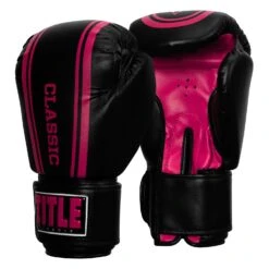 TITLE Classic Speed Boxing Gloves -Cheap Boxing Gear Store CABG12 BK PK 2