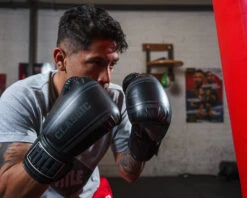 TITLE Classic Speed Boxing Gloves -Cheap Boxing Gear Store CABG12BKGR 2