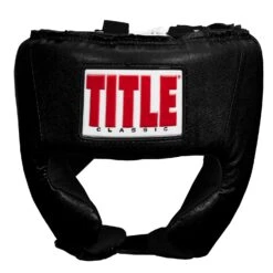 TITLE Classic USA Boxing Competition Headgear – With Cheeks -Cheap Boxing Gear Store CACHX BK 2