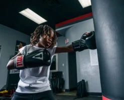 TITLE Classic Black Max Boxing Gloves -Cheap Boxing Gear Store CBMBG2BK 1