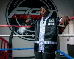 TITLE Boxing Corner Jacket -Cheap Boxing Gear Store CJSS1BKWH 2