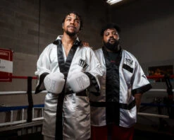 TITLE Boxing Corner Jacket -Cheap Boxing Gear Store CJSS1WHBK 1