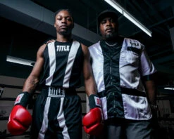 TITLE Boxing Corner Jacket -Cheap Boxing Gear Store CJSS1WHBK 3