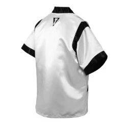 TITLE Boxing Old School Corner Jacket -Cheap Boxing Gear Store CJSS2 WH BK 02