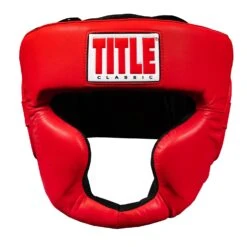 TITLE Classic Full Coverage Training Headgear 2.0 30 TITLE Classic Full Coverage Training Headgear 2.0 -Cheap Boxing Gear Store CPHGF2 RD BK 2
