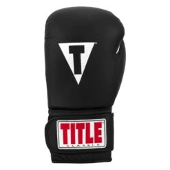 TITLE Classic Fitness Boxing Gloves -Cheap Boxing Gear Store CRBG BK WH 03