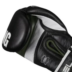 TITLE Boxing Gel Soft Strike Bag Gloves -Cheap Boxing Gear Store CSSGBG1 BK GN 05