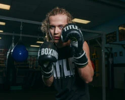 TITLE Boxing Gel Soft Strike Bag Gloves -Cheap Boxing Gear Store CSSGBG1BKGR 3