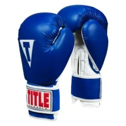 TITLE Classic Pro Style Training Gloves 3.0 -Cheap Boxing Gear Store CVVTG3 BL WH 002