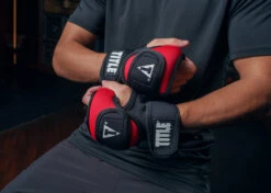 TITLE Boxing Deluxe Weighted Gloves 2.0 13 TITLE Boxing Deluxe Weighted Gloves 2.0 -Cheap Boxing Gear Store DWH2BKRD 2