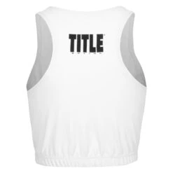 TITLE Boxing Pro Compression Ascent Sports Bra -Cheap Boxing Gear Store FCSB WH 3