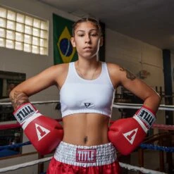 TITLE Boxing Pro Compression Ascent Sports Bra -Cheap Boxing Gear Store FCSBWH 1