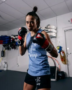 TITLE MMA Full Contact Sparring Gloves -Cheap Boxing Gear Store FCSGBKRD 1