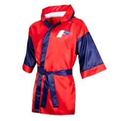 Fighting Full Length Robe -Cheap Boxing Gear Store FFLR RD BL 2