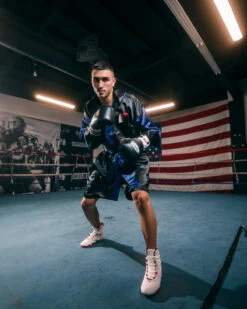 Fighting Full Length Robe -Cheap Boxing Gear Store FFLRBKBL 2