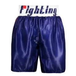 Fighting Professional Boxing Trunks 20 Fighting Professional Boxing Trunks -Cheap Boxing Gear Store FPST BL WH 3