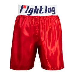 Fighting Professional Boxing Trunks 25 Fighting Professional Boxing Trunks -Cheap Boxing Gear Store FPST RD WH 3