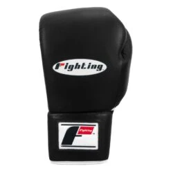 Fighting Fury Professional Lace Training Gloves 32 Fighting Fury Professional Lace Training Gloves -Cheap Boxing Gear Store FSFTGL BK 03
