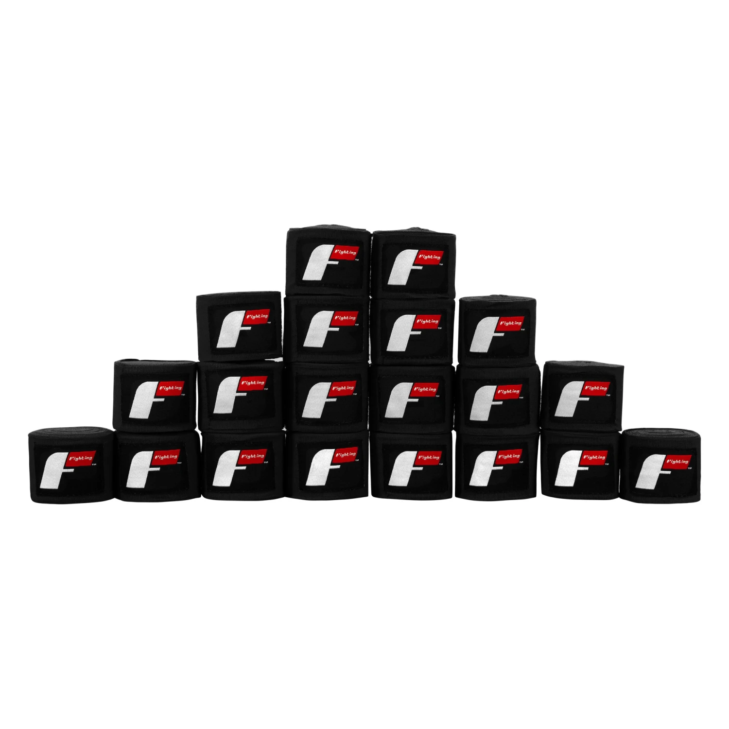 Fighting Semi-Elastic 180" Hand Wraps (Pack Of 10) 3 Fighting Semi-Elastic 180" Hand Wraps (Pack Of 10)