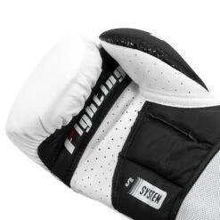 Fighting S2 GEL Power Sparring Gloves -Cheap Boxing Gear Store FSPGSG WH BK 005