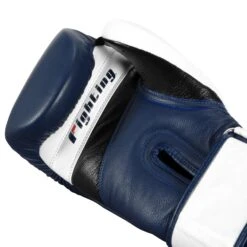 Fighting Force Leather Bag Gloves -Cheap Boxing Gear Store FTGFBG BL WH BK 5