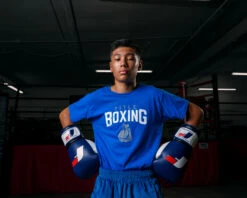 Fighting Force Leather Bag Gloves -Cheap Boxing Gear Store FTGFBGBLWHBK 2