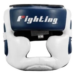 Fighting Force Full Training Headgear -Cheap Boxing Gear Store FTGHGF WH BL BK 2