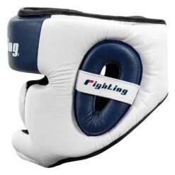 Fighting Force Full Training Headgear -Cheap Boxing Gear Store FTGHGF WH BL BK 3