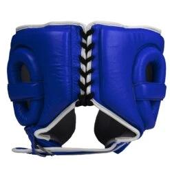 TITLE Boxing Leather Sparring Headgear -Cheap Boxing Gear Store FTHG BL 4