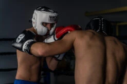 TITLE Boxing Leather Sparring Headgear -Cheap Boxing Gear Store FTHGWH