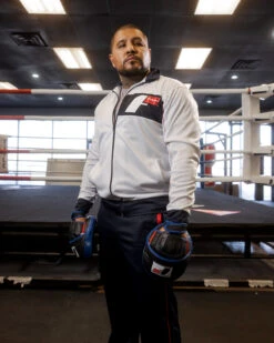 Fighting Warm-Up Suit 24 Fighting Warm-Up Suit -Cheap Boxing Gear Store FWUSWHBL