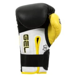 TITLE Boxing Gel Suspense V2T Training Gloves -Cheap Boxing Gear Store GSTGEV2T BK YE 04