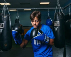 TITLE Boxing Infused Foam Interrogate Training Gloves 2.0 -Cheap Boxing Gear Store IFAITG2BLBK 1