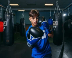 TITLE Boxing Infused Foam Interrogate Training Gloves 2.0 -Cheap Boxing Gear Store IFAITG2BLBK 2