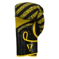 TITLE Boxing Infused Foam Danger Bag Gloves -Cheap Boxing Gear Store IFSDBG BK YE 4