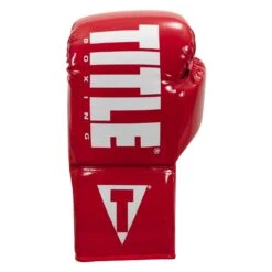 TITLE Boxing Inferno Intensity Lace Training Gloves -Cheap Boxing Gear Store ITGLI RD WH 003
