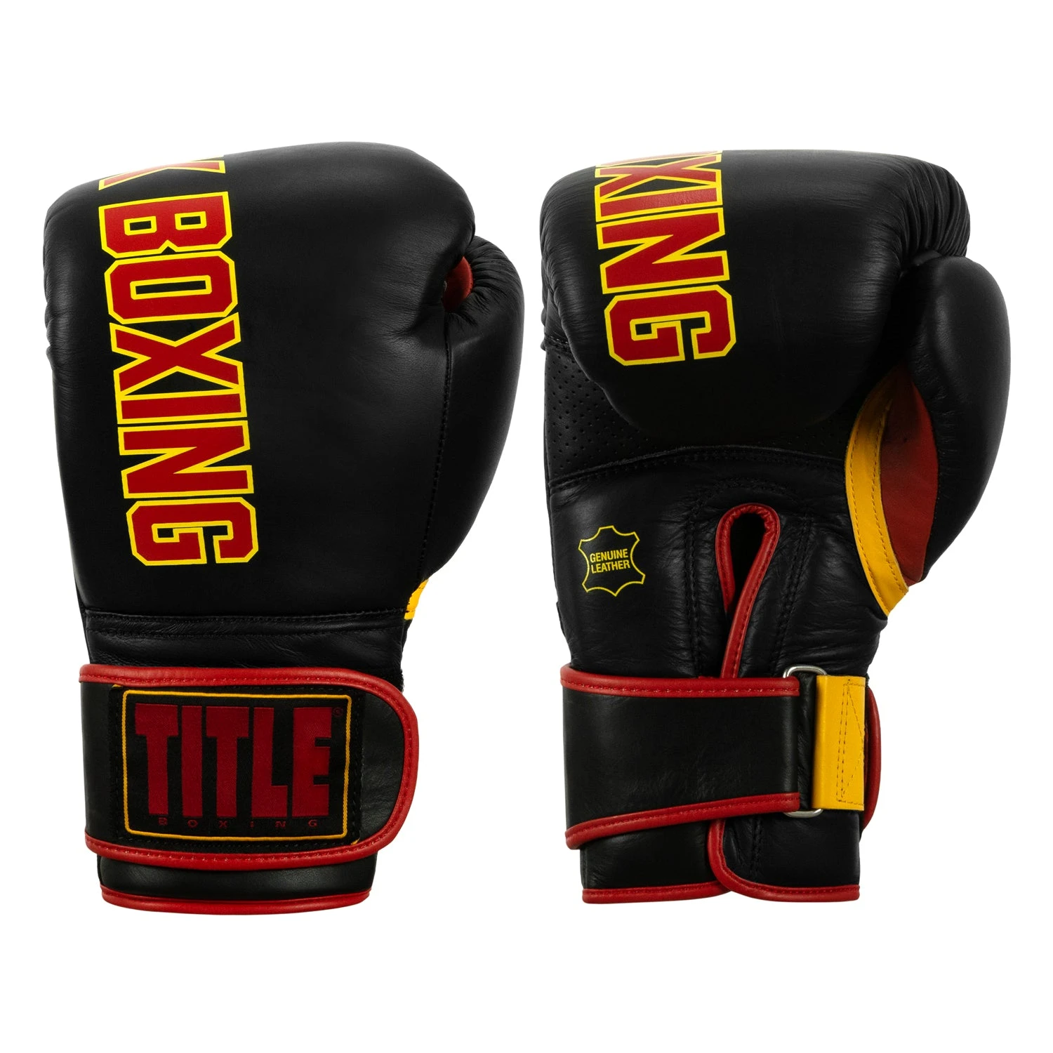 KRONK Boxing Gym Leather Bag Gloves 5 KRONK Boxing Gym Leather Bag Gloves - Image 3