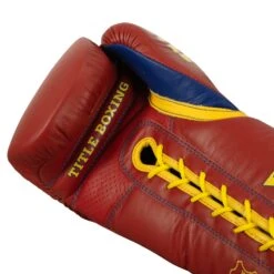 KRONK Boxing Gym Lace-Up Training Gloves 17 KRONK Boxing Gym Lace-Up Training Gloves -Cheap Boxing Gear Store KNKSG RD GD 5
