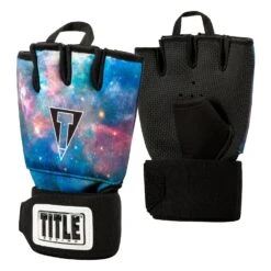 TITLE Boxing Defender Sublimated Glove Wraps -Cheap Boxing Gear Store KSGW BK GX 2