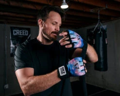 TITLE Boxing Defender Sublimated Glove Wraps -Cheap Boxing Gear Store KSGWBKGX 1